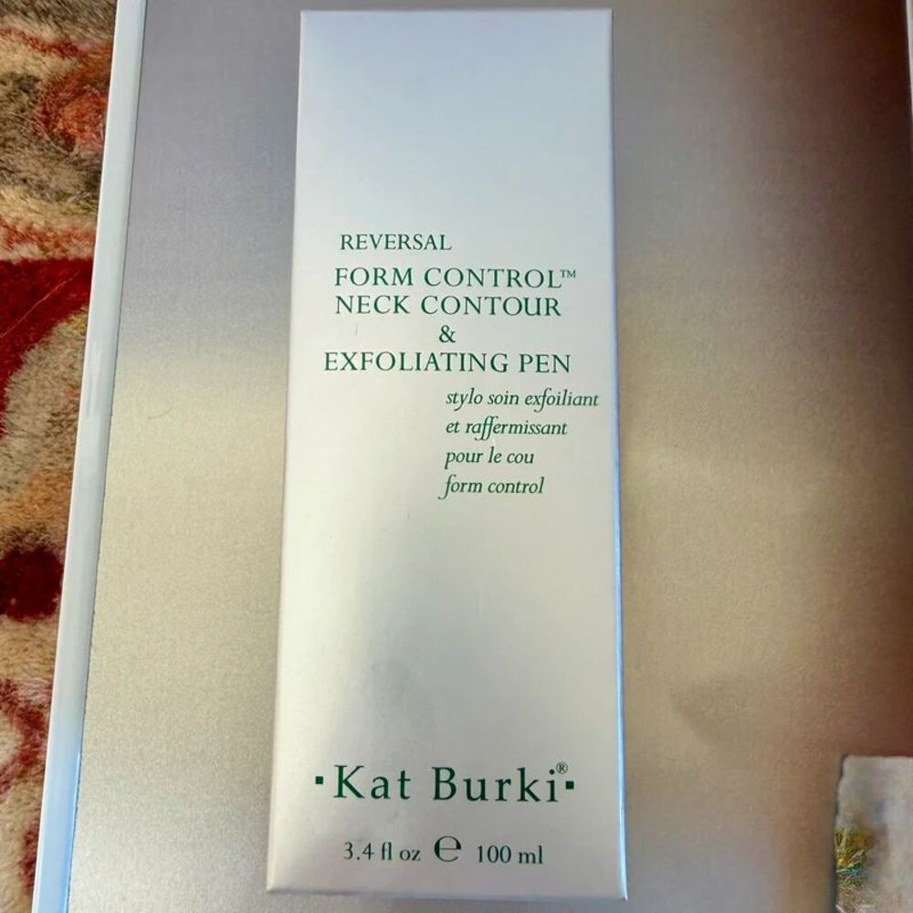 Kat Burki Form Control Neck Contour & Exfoliating Pen, 3.4oz 100ml NIB